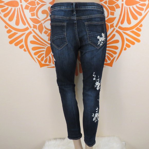Driftwood Sundance Embroidered Floral Skinny Jeans - Picture 5 of 5